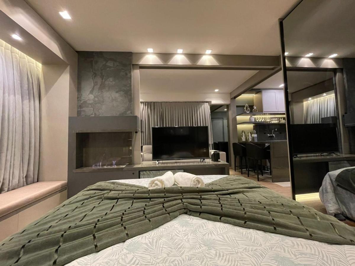 Loft Novo Aconchegante A 500M Da Rua Coberta Apartment Gramado Exterior photo